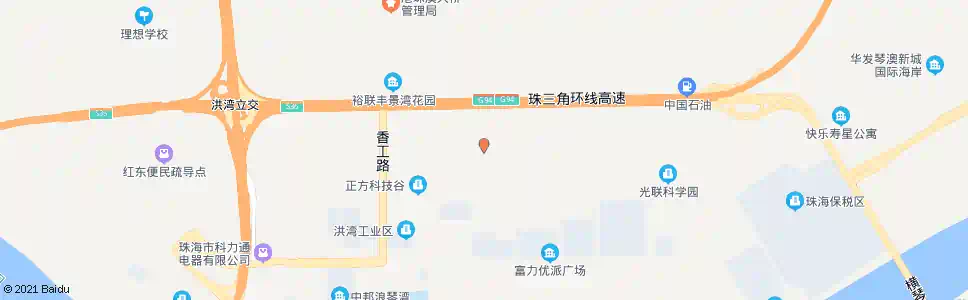 珠海中富_公交站地图_珠海公交_妙搜公交查询2024