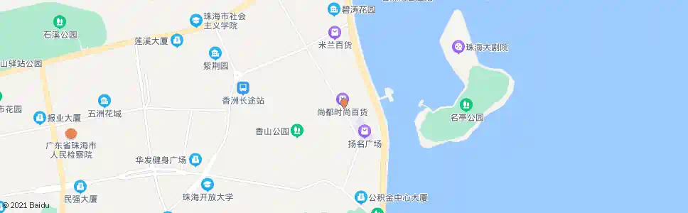 珠海百货公司_公交站地图_珠海公交_妙搜公交查询2024