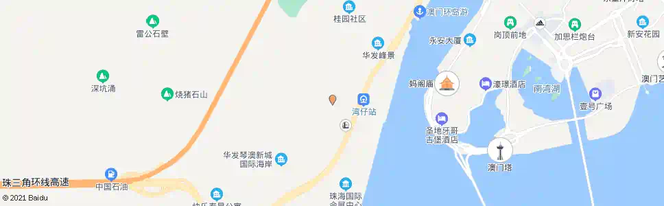 珠海银坑村_公交站地图_珠海公交_妙搜公交查询2024