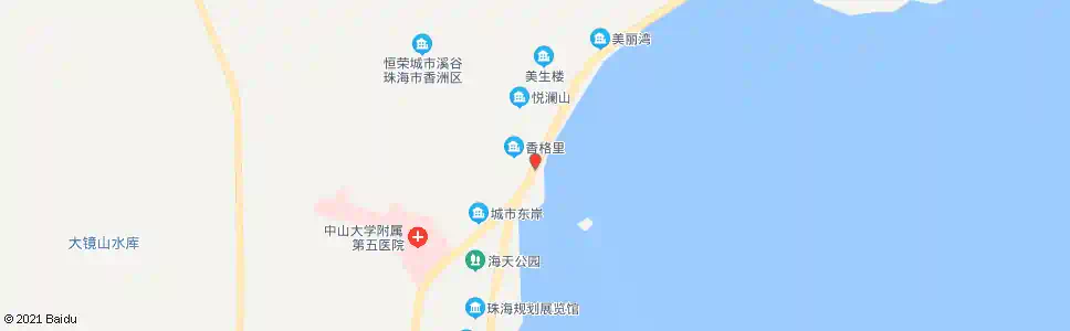 珠海契爷岭_公交站地图_珠海公交_妙搜公交查询2024