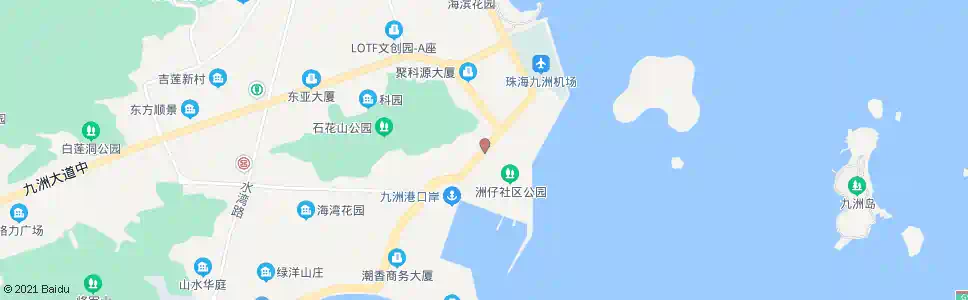 珠海石花东_公交站地图_珠海公交_妙搜公交查询2024