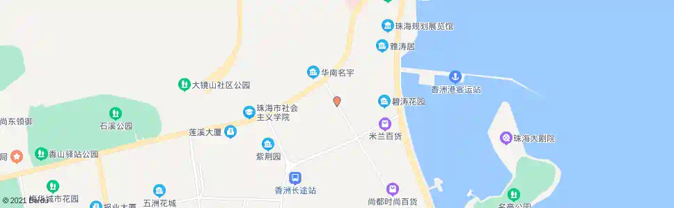 珠海凤凰北_公交站地图_珠海公交_妙搜公交查询2024