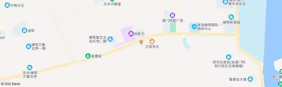 珠海信地村路口_公交站地图_珠海公交_妙搜公交查询2024