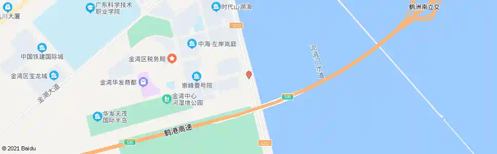 珠海二号闸_公交站地图_珠海公交_妙搜公交查询2024