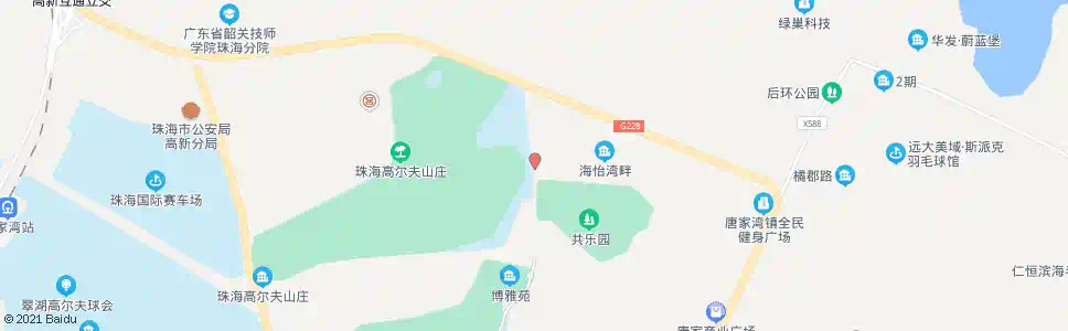 珠海北师大附中_公交站地图_珠海公交_妙搜公交查询2024