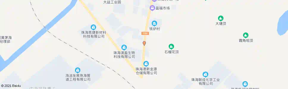 珠海美凌达_公交站地图_珠海公交_妙搜公交查询2024