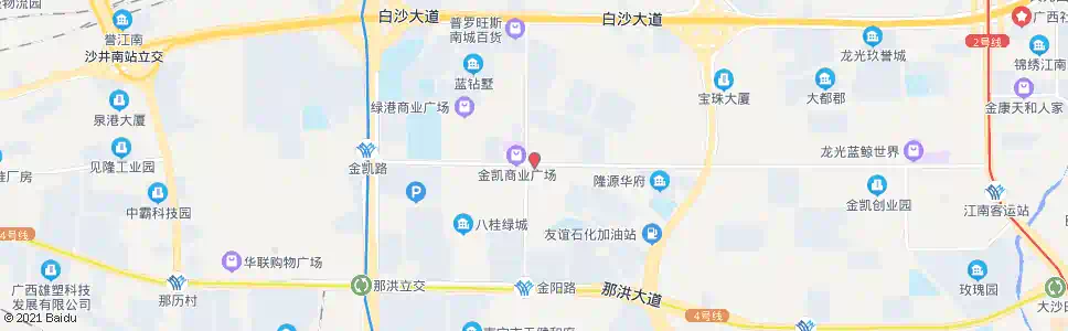 南宁金凯金阳路口_公交站地图_南宁公交_妙搜公交查询2024