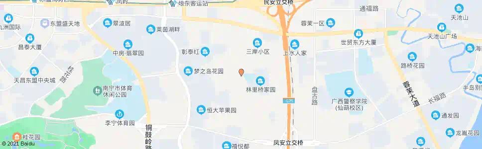 南宁林里桥路中_公交站地图_南宁公交_妙搜公交查询2024