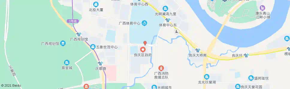 南宁歌海那黄路口_公交站地图_南宁公交_妙搜公交查询2024