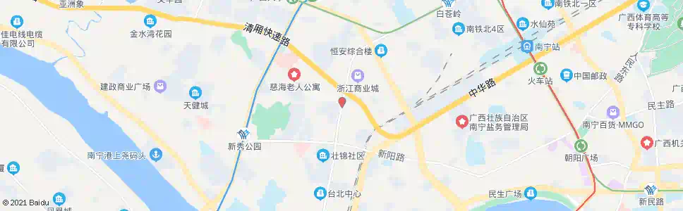 南宁龙腾路中_公交站地图_南宁公交_妙搜公交查询2024