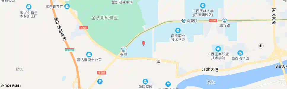 南宁财院相思湖校区_公交站地图_南宁公交_妙搜公交查询2024