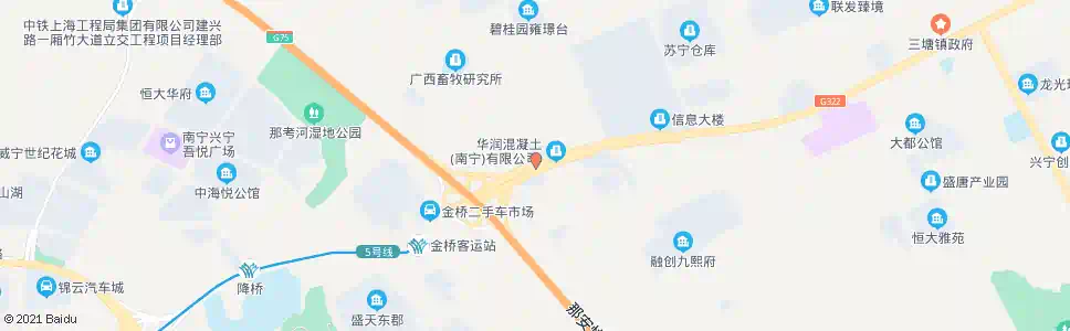 南宁新城福利厂_公交站地图_南宁公交_妙搜公交查询2024