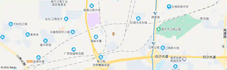 南宁南站路口_公交站地图_南宁公交_妙搜公交查询2024