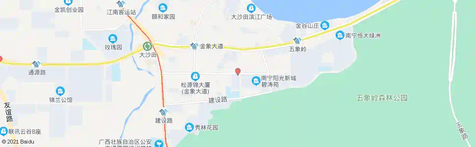 南宁德政荣光南路口_公交站地图_南宁公交_妙搜公交查询2024