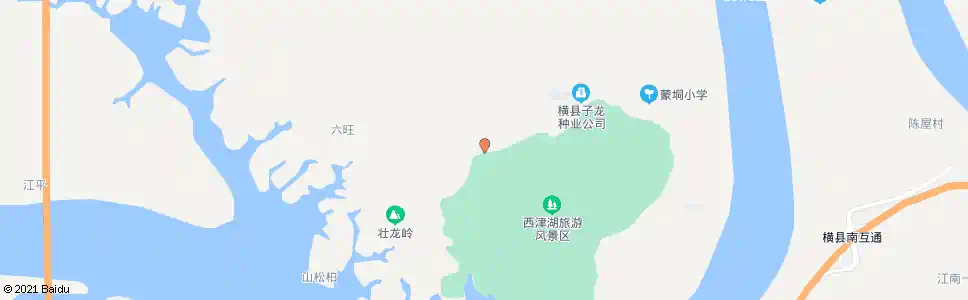 南宁西津村_公交站地图_南宁公交_妙搜公交查询2024