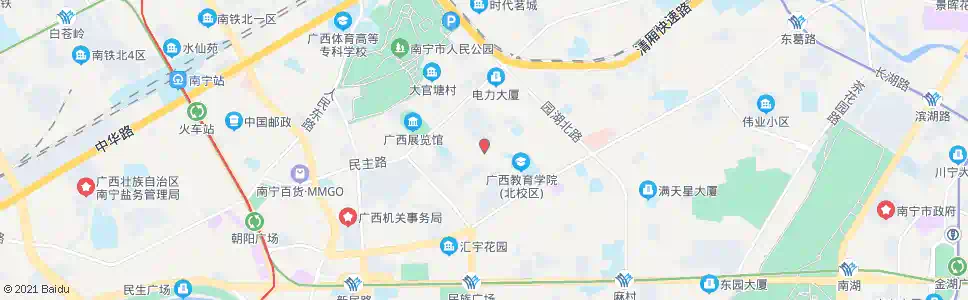 南宁思贤建政路口_公交站地图_南宁公交_妙搜公交查询2024