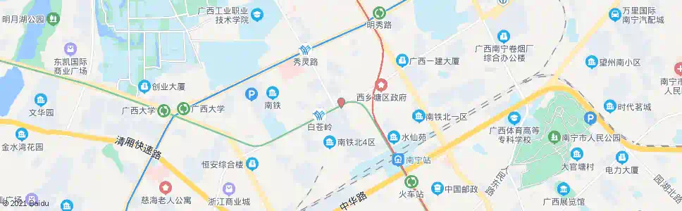 南宁衡阳地洞路口_公交站地图_南宁公交_妙搜公交查询2024