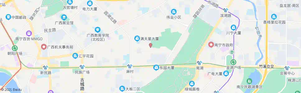 南宁葛村新竹路口_公交站地图_南宁公交_妙搜公交查询2024