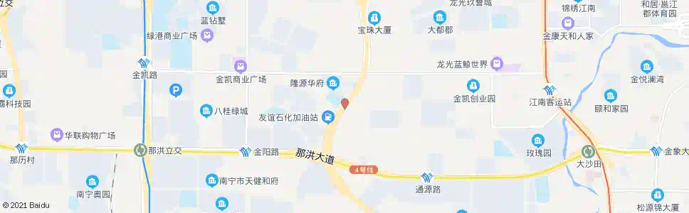 南宁新塘桥(友谊迎凯路口)_公交站地图_南宁公交_妙搜公交查询2024