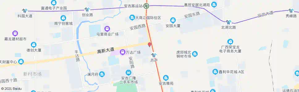 南宁众乐家私城_公交站地图_南宁公交_妙搜公交查询2024