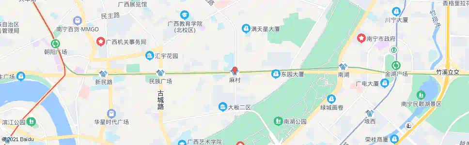 南宁麻村站_公交站地图_南宁公交_妙搜公交查询2024