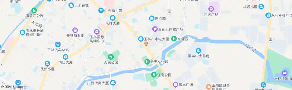 玉林玉州区妇幼门诊_公交站地图_玉林公交_妙搜公交查询2024