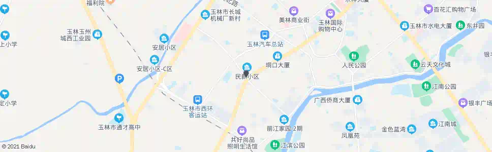 玉林电脑城_公交站地图_玉林公交_妙搜公交查询2024