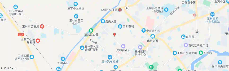 玉林天心菜市_公交站地图_玉林公交_妙搜公交查询2024