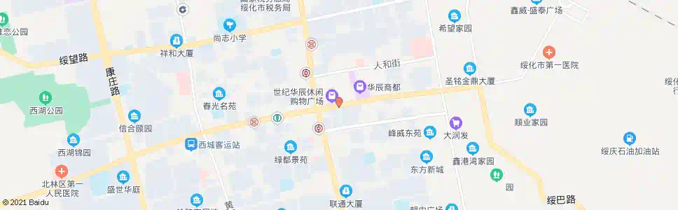 绥化正大鞋城_公交站地图_绥化公交_妙搜公交查询2024