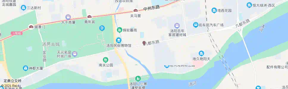 洛阳九都东路华林路口东_公交站地图_洛阳公交_妙搜公交查询2024