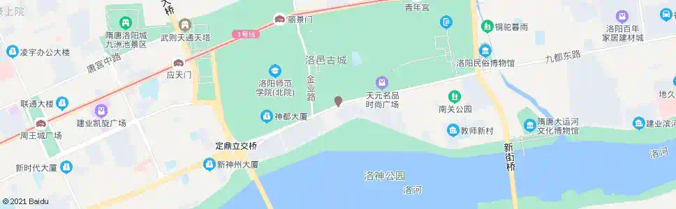 洛阳九都东路饮马街口_公交站地图_洛阳公交_妙搜公交查询2024