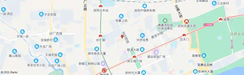 洛阳市第四医院_公交站地图_洛阳公交_妙搜公交查询2024