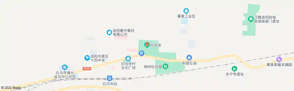 洛阳洛常路白马寺路_公交站地图_洛阳公交_妙搜公交查询2024