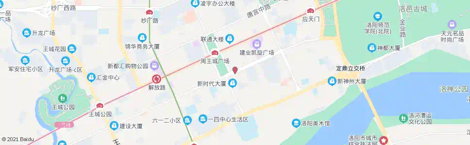 洛阳凯旋东路人民东路口_公交站地图_洛阳公交_妙搜公交查询2024