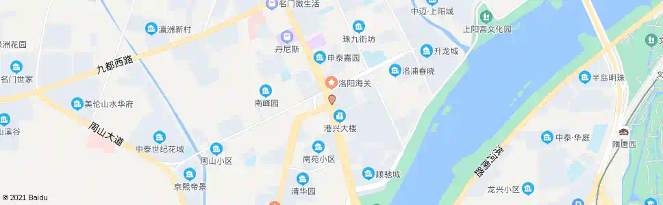 洛阳南昌路河洛路口_公交站地图_洛阳公交_妙搜公交查询2024