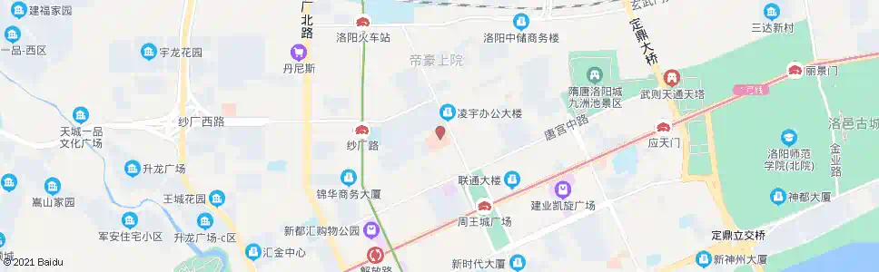 洛阳二院(招呼站)_公交站地图_洛阳公交_妙搜公交查询2024