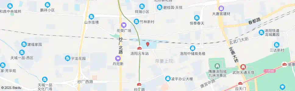 洛阳洛阳站_公交站地图_洛阳公交_妙搜公交查询2024