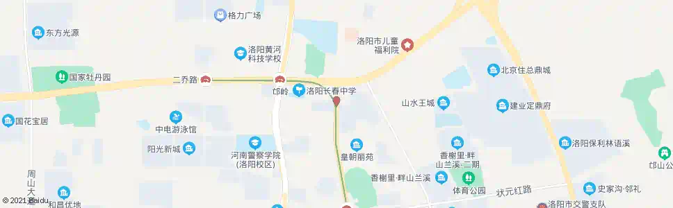 洛阳国花路葛巾路口_公交站地图_洛阳公交_妙搜公交查询2024