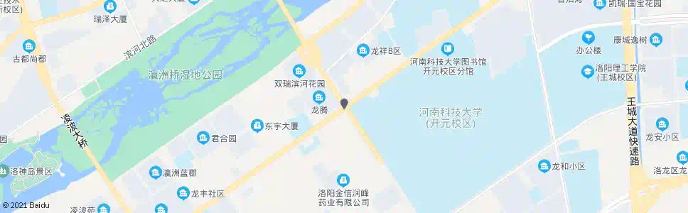 洛阳开元大道瀛洲路口西_公交站地图_洛阳公交_妙搜公交查询2024