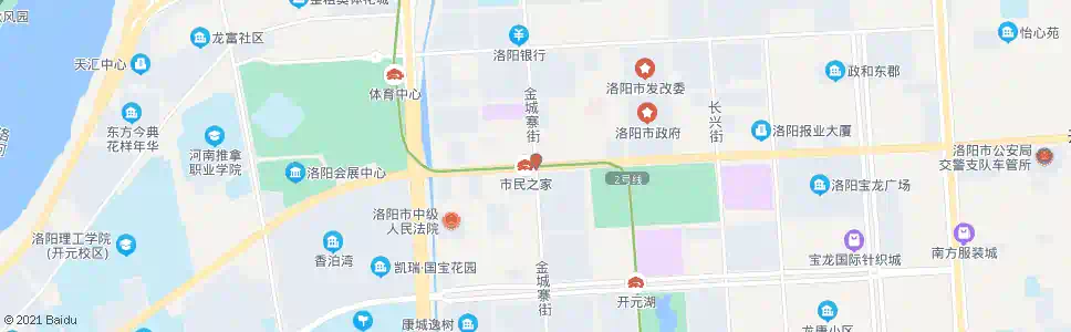 洛阳开元大道金城寨街口_公交站地图_洛阳公交_妙搜公交查询2024