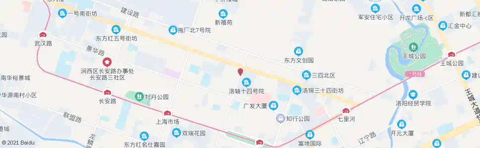 洛阳天津路中州西路南口_公交站地图_洛阳公交_妙搜公交查询2024