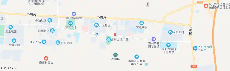 洛阳里村市场_公交站地图_洛阳公交_妙搜公交查询2024