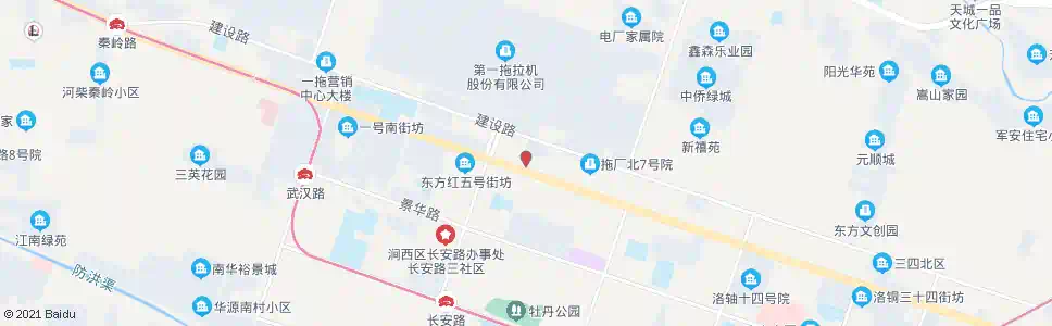 洛阳检察院西_公交站地图_洛阳公交_妙搜公交查询2024