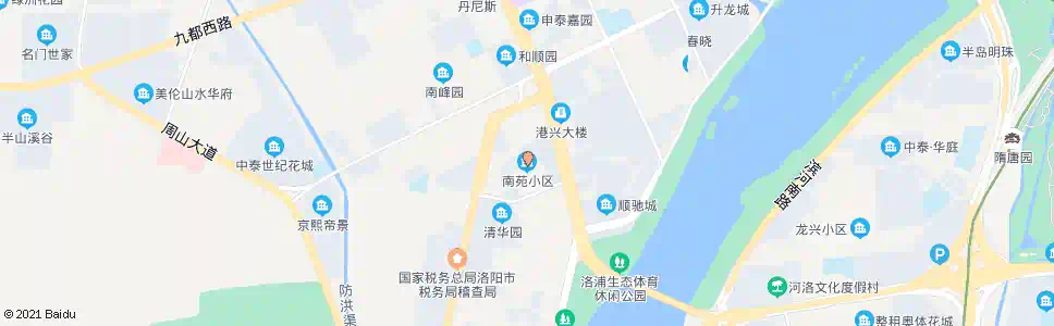 洛阳南苑小区_公交站地图_洛阳公交_妙搜公交查询2024