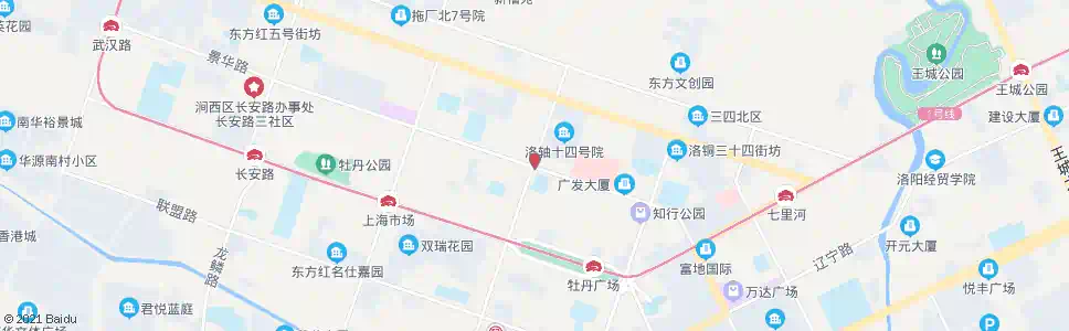 洛阳景华路天津路口_公交站地图_洛阳公交_妙搜公交查询2024