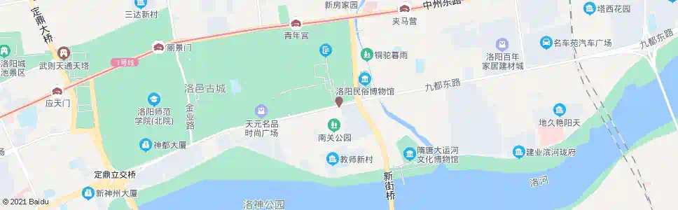 洛阳九都东路柳林街口_公交站地图_洛阳公交_妙搜公交查询2024