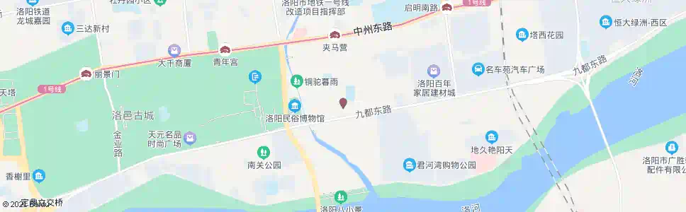 洛阳华林路九都东路口_公交站地图_洛阳公交_妙搜公交查询2024