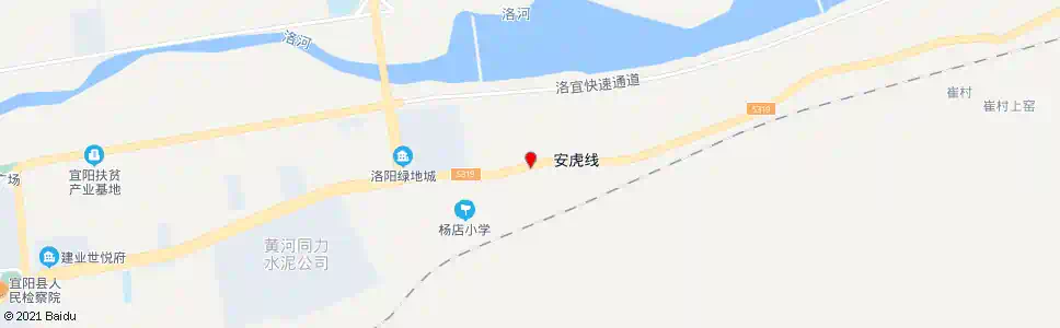 洛阳杨店_公交站地图_洛阳公交_妙搜公交查询2024