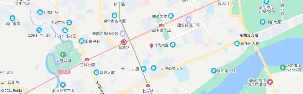 洛阳凯旋西路八一路口_公交站地图_洛阳公交_妙搜公交查询2024