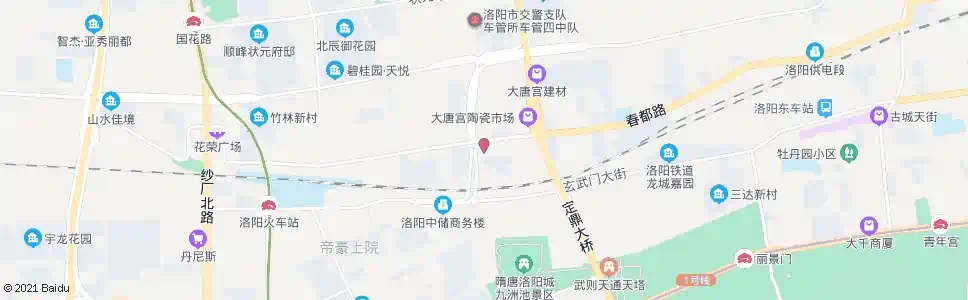 洛阳东城批发市场路口_公交站地图_洛阳公交_妙搜公交查询2024